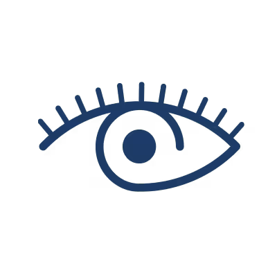 Das Auge steht für Visualisierung